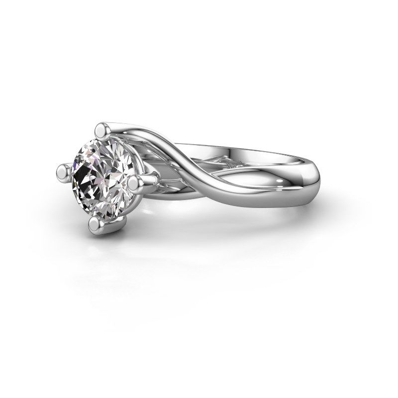 Image of Ring Paulien<br/>950 platinum<br/>Diamond 1.00 crt