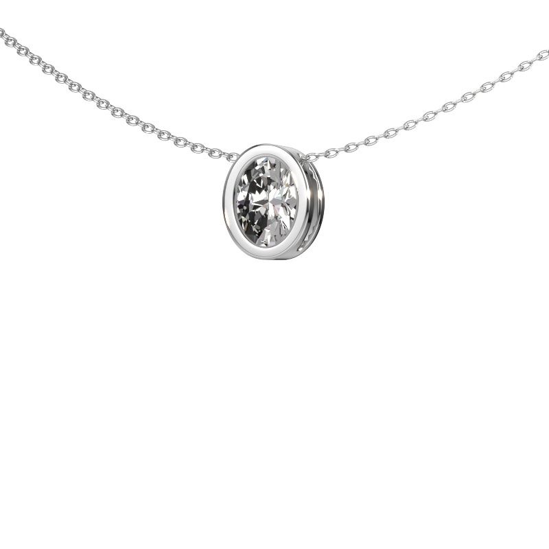 Hanger Lavon OVL 950 platina lab-grown diamant 0.80 crt