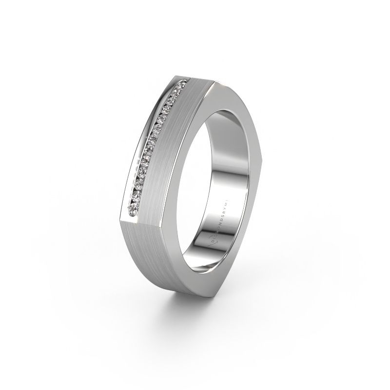 Ehering WH2005L 585 Weißgold Lab-grown Diamant ±5 x 2 mm