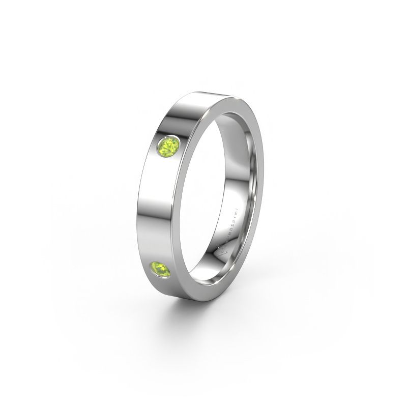 Alliance WH0104L14BP 950 platine péridot 2.2 mm ±4 x 2 mm