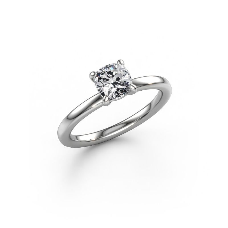Verlovingsring Simone CUS 1 585 witgoud lab-grown diamant 1.00 crt