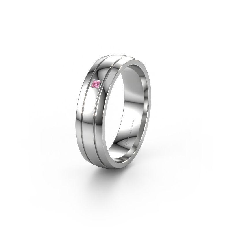 Ehering WH0422L25X 950 Platin Pink Saphir ±5x1.5 mm