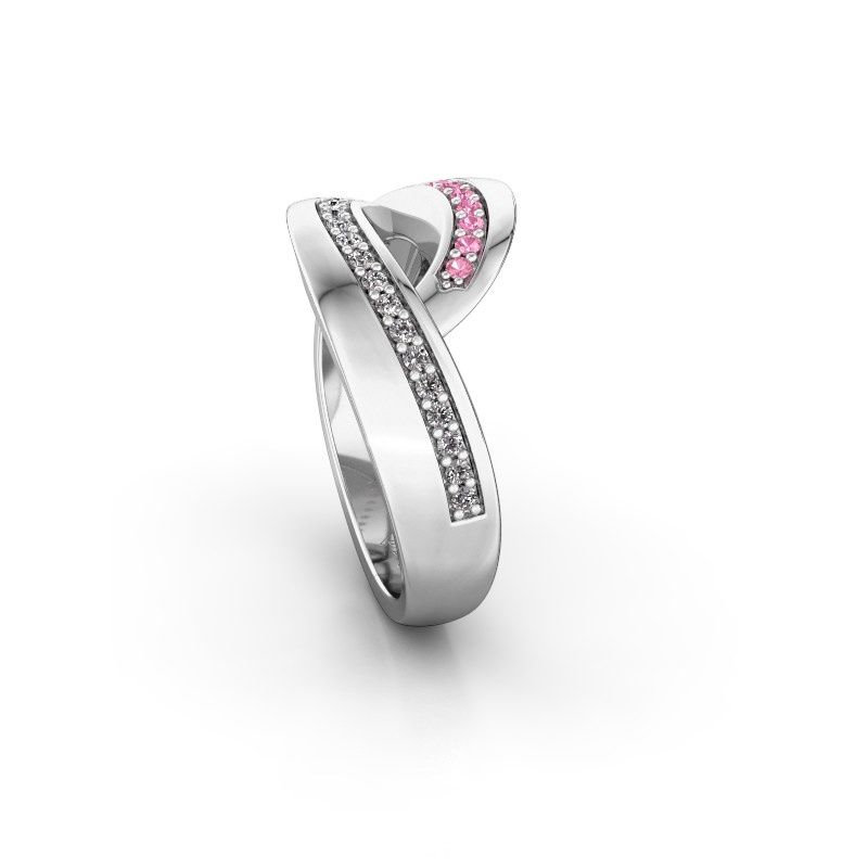 Bild von Ring Sharita 925 Silber Pink Saphir 1.2 mm