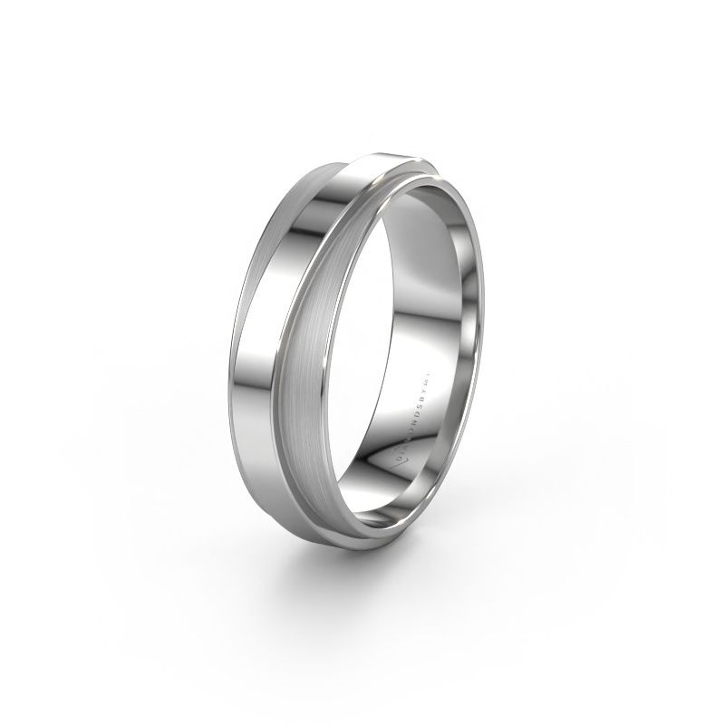 Trauring WH2126M 585 Weißgold ±6x1.7 mm
