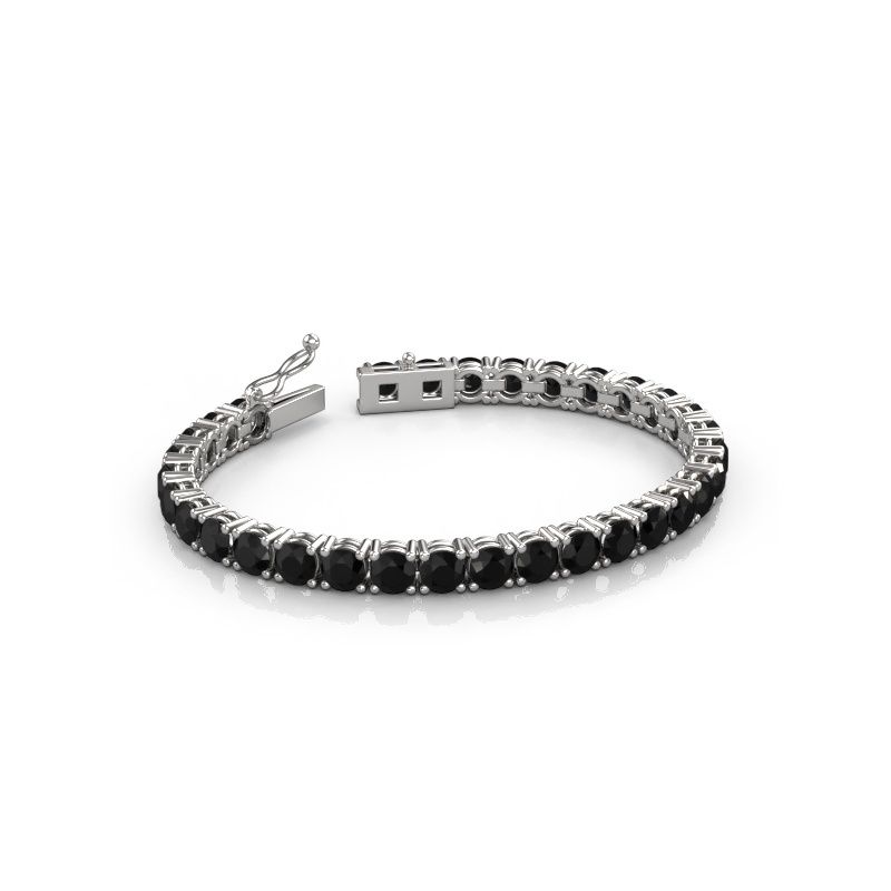 Tennisarmband Shirley 5.0 585 witgoud