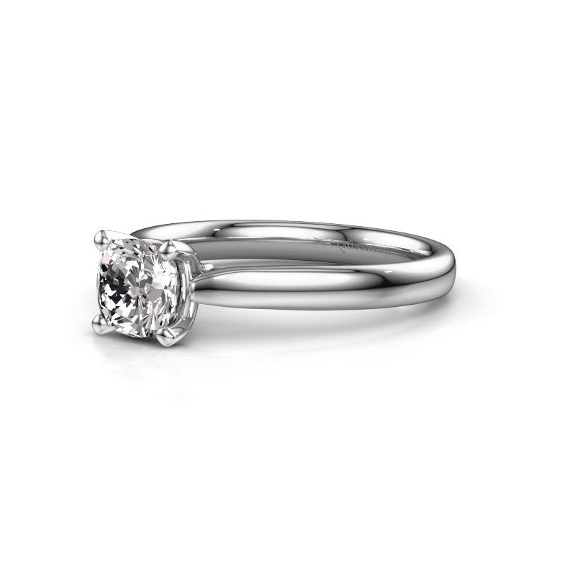 Afbeelding van Verlovingsring Mignon cus 1 585 witgoud diamant 1.00 crt