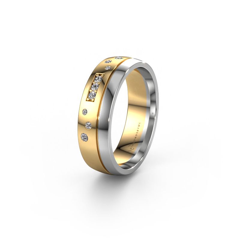 Alliance WH0310L26AP 585 or jaune diamant synthétique ±6 x 1,7 mm