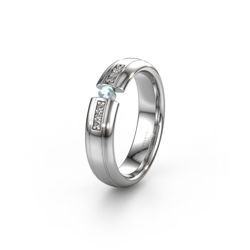 Alliance WH2128L26C 950 platine aigue-marine ±5x2 mm