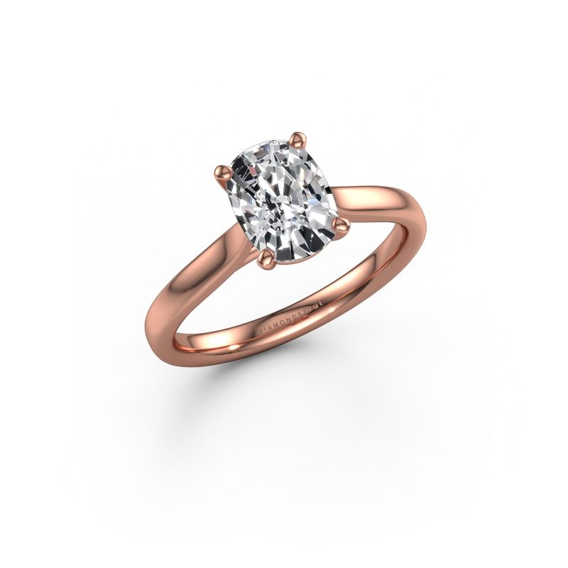 Engagement ring Mignon CSH 1 585 rose gold lab grown diamond 1.50 crt