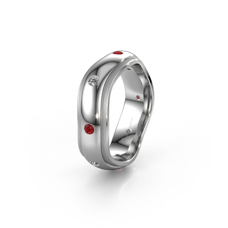 Alliance WH2051L26DP 950 platine rubis ±6x2.4 mm