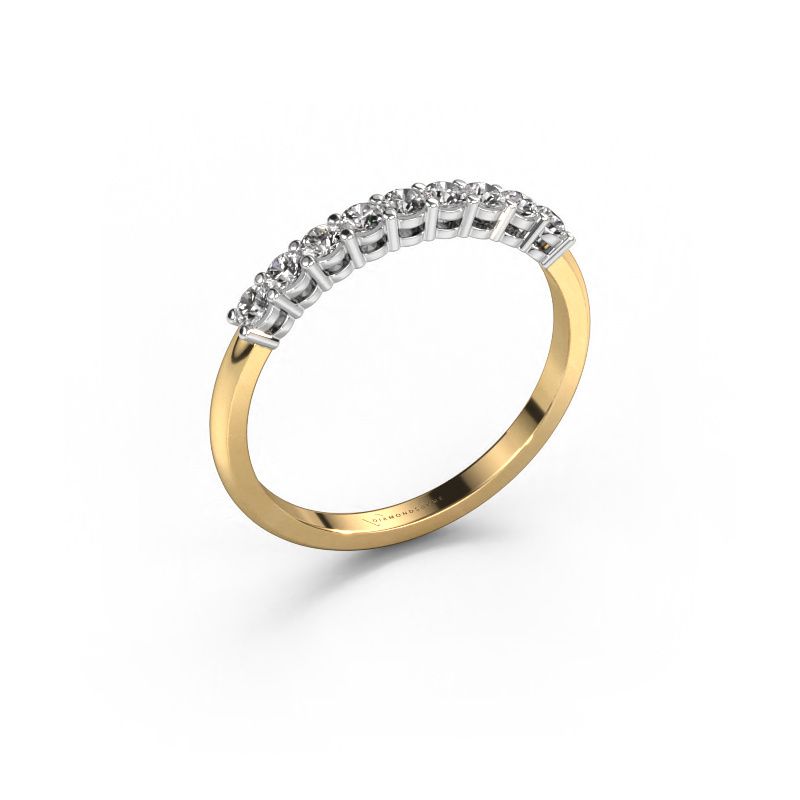 Ring Michelle 9 585 gold diamond 0.27 crt