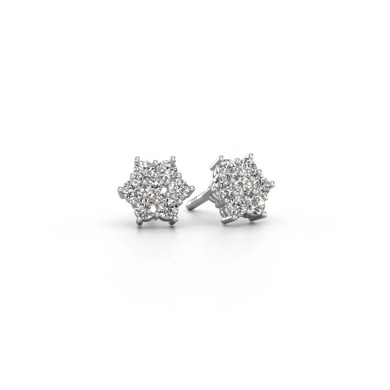 Ohrsteckers Bonita 950 Platin Diamant 0.42 crt