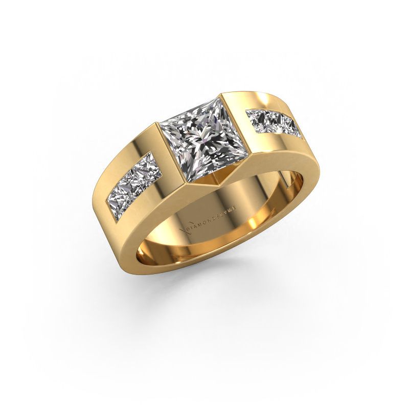 Engagement ring Arlena 2 585 gold diamond 1.78 crt