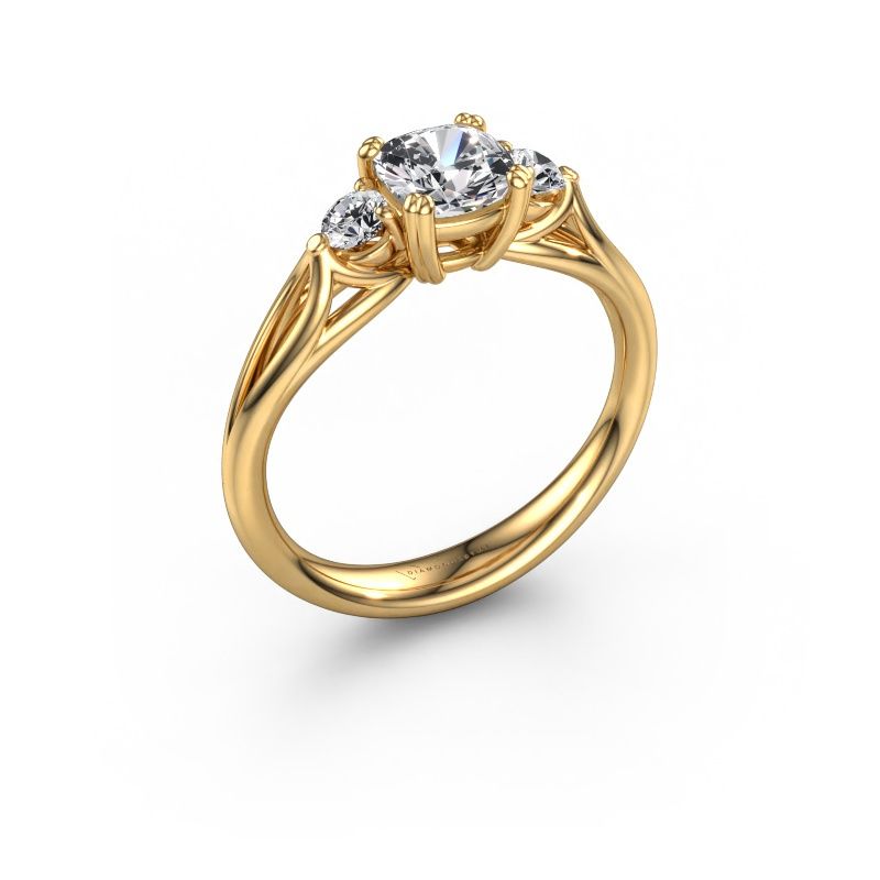 Engagement ring Amie cus 585 gold lab grown diamond 1.20 crt