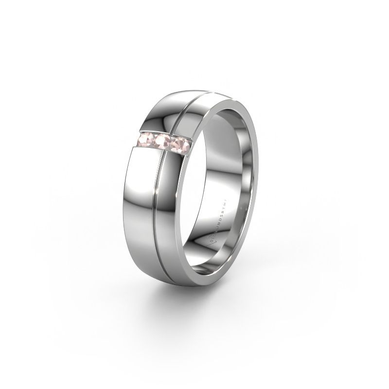 Alliance WH0223L56A 950 platine champagne morganite ±6x1.7 mm