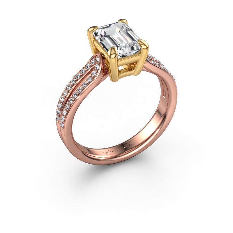 Verlobungsring Antonia eme 2 585 Roségold Diamant 2.03 crt