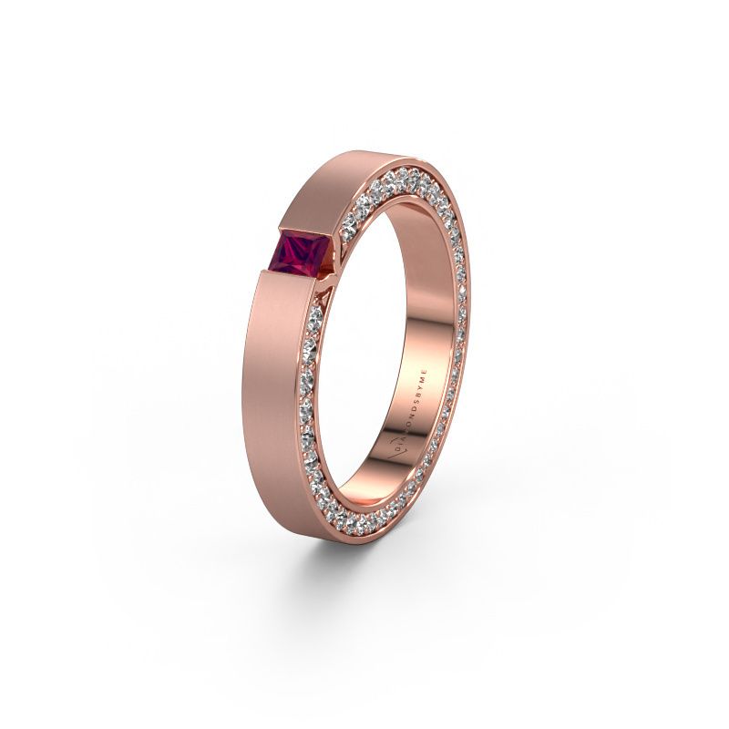 Alliance WH2140L14B 585 or rose rhodolite ±3,5x2 mm