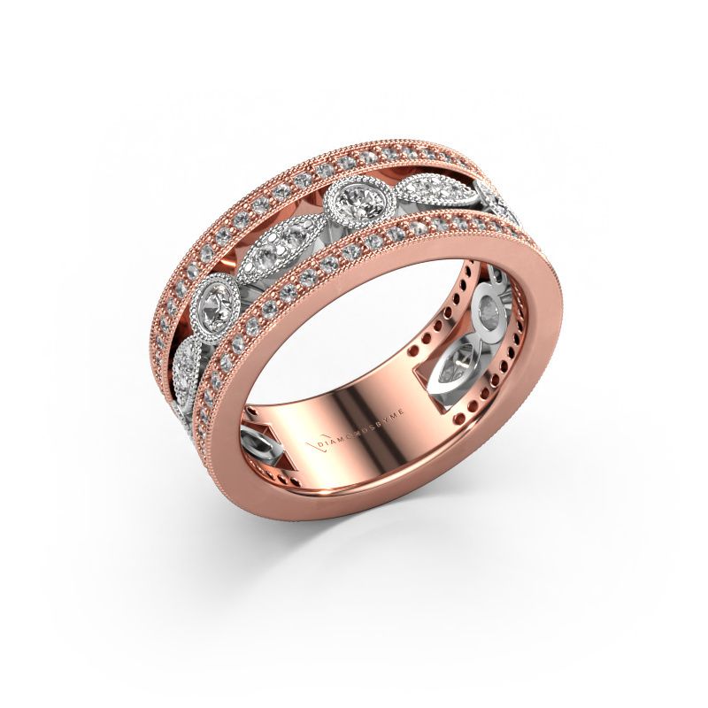 Ring Jessica 585 Roségold Zirkonia 2.5 mm