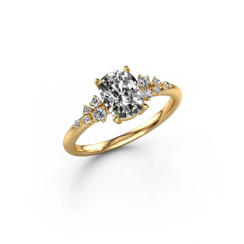 Engagement ring Royce CSH 585 gold diamond 1.383 crt