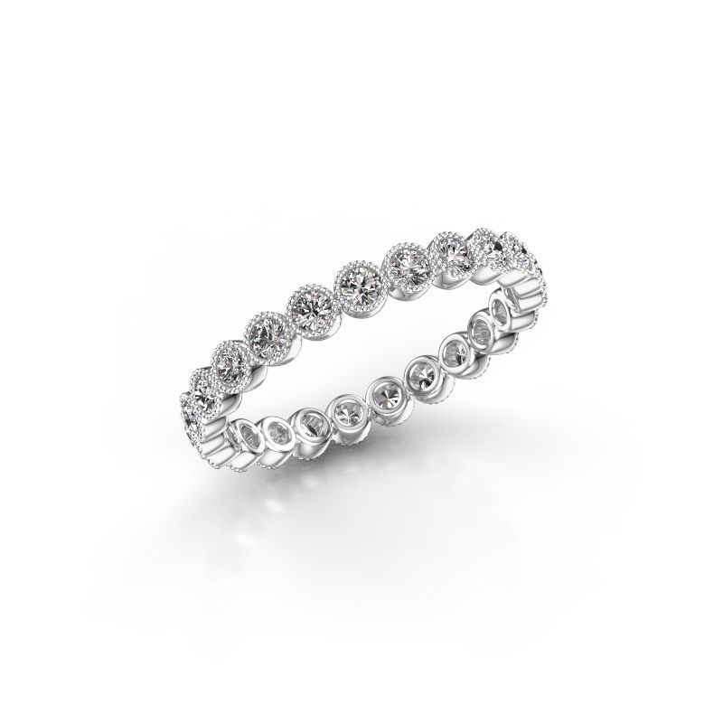 Image of Ring Mariam 0.03 950 platinum lab-grown diamond 0.69 crt