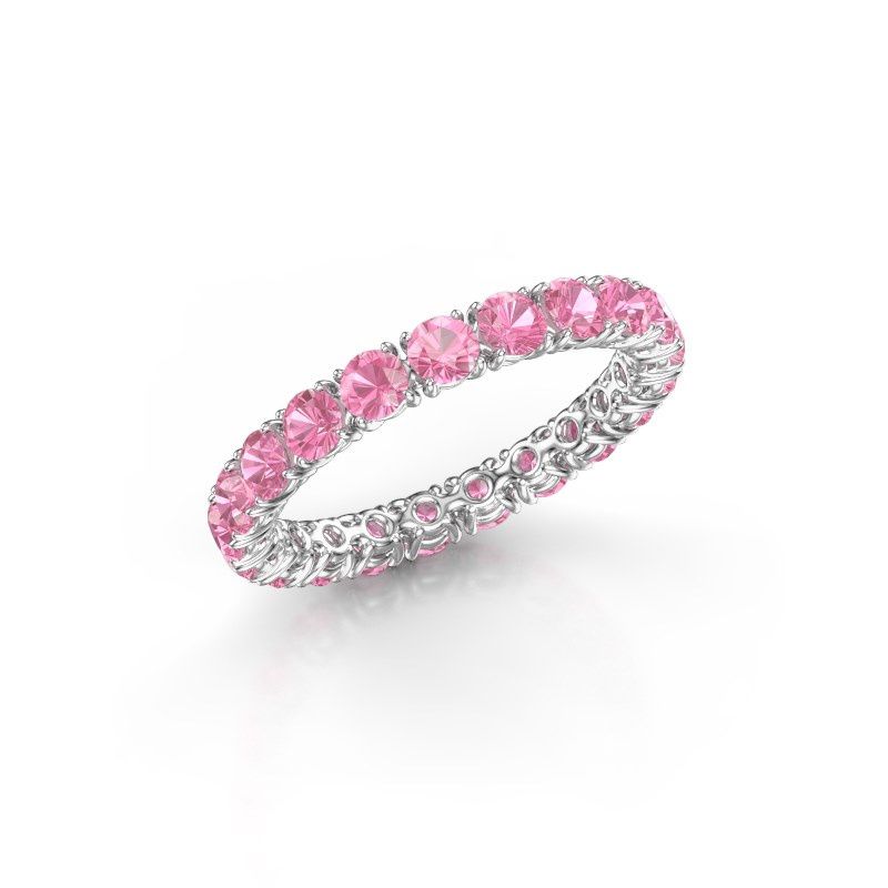 Bild von Ring vivienne 2.9<br/>585 Weißgold<br/>pink saphir 2.9 mm