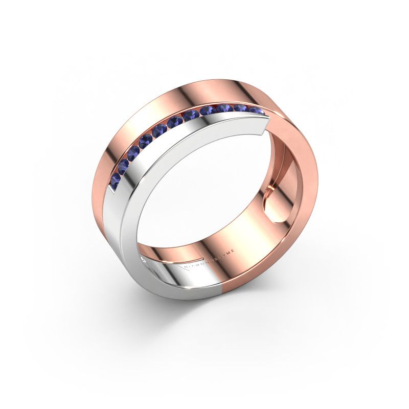 Ring Loma 585 Roségold Saphir 1.5 mm