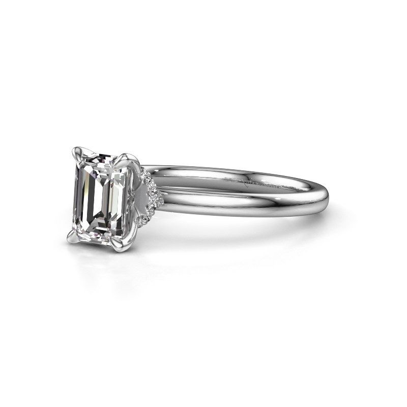 Afbeelding van Verlovingsring Crystal EME 3 950 platina diamant 1.15 crt
