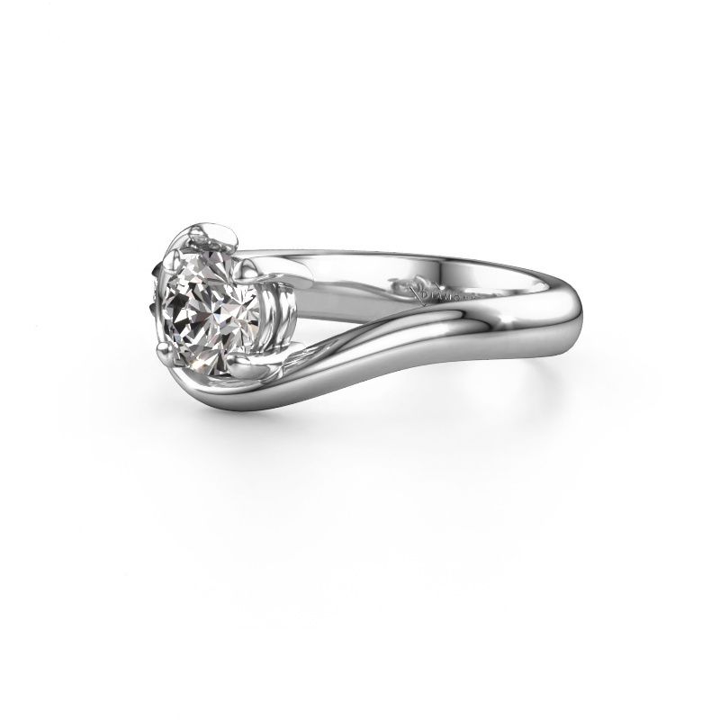 Afbeelding van Verlovingsring Ceylin 585 witgoud diamant 0.60 crt