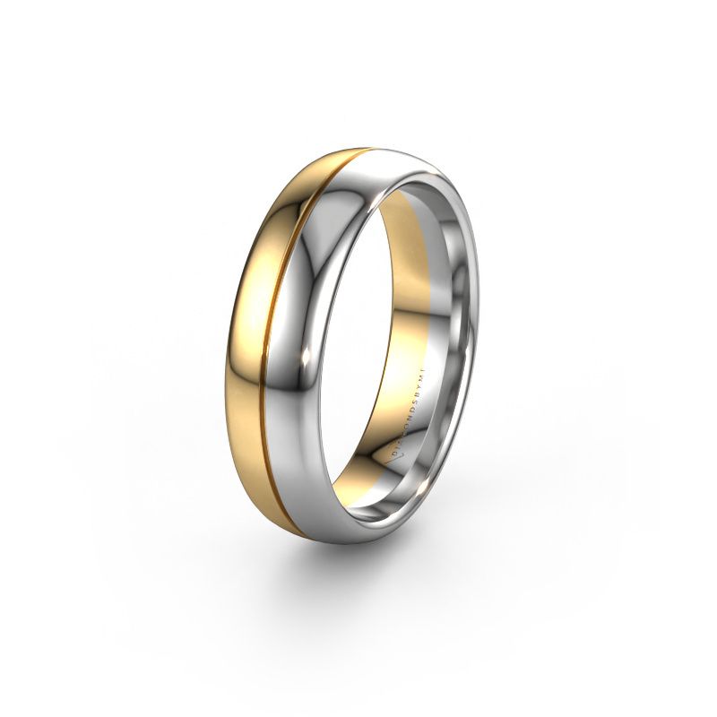 Wedding ring WH0200M36BP 585 gold ±6x2 mm
