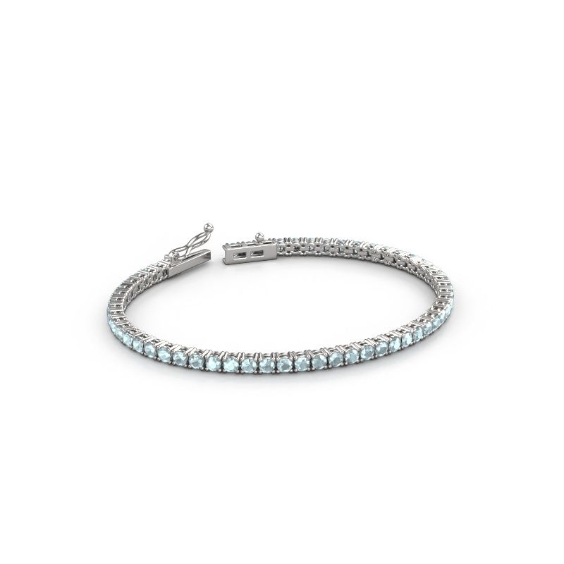 Tennisarmband Shirley 2.7 585 witgoud 2.7 mm