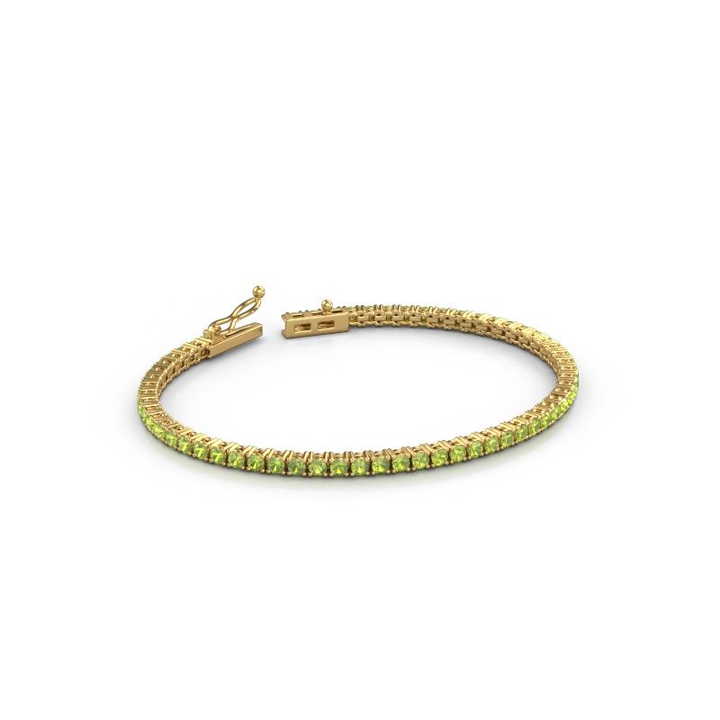 Tennis bracelet Shirley 2.4 585 gold 2.4 mm