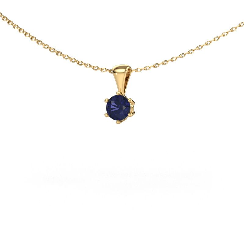Kette Fay 585 Gold Saphir 4.7 mm
