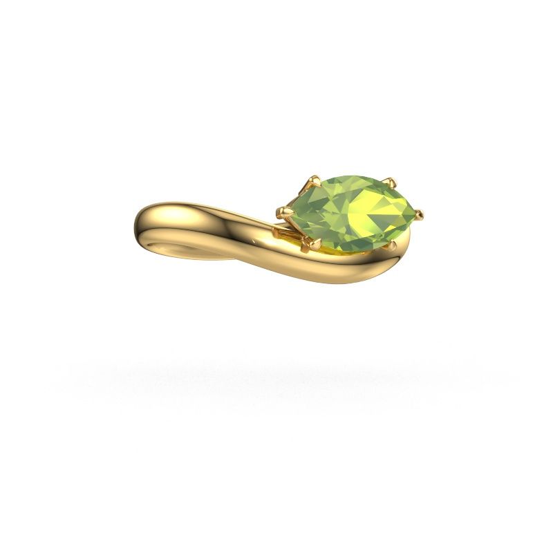 Verlobungsring Floor MRQ 585 Gold Peridot 11x5.5 mm
