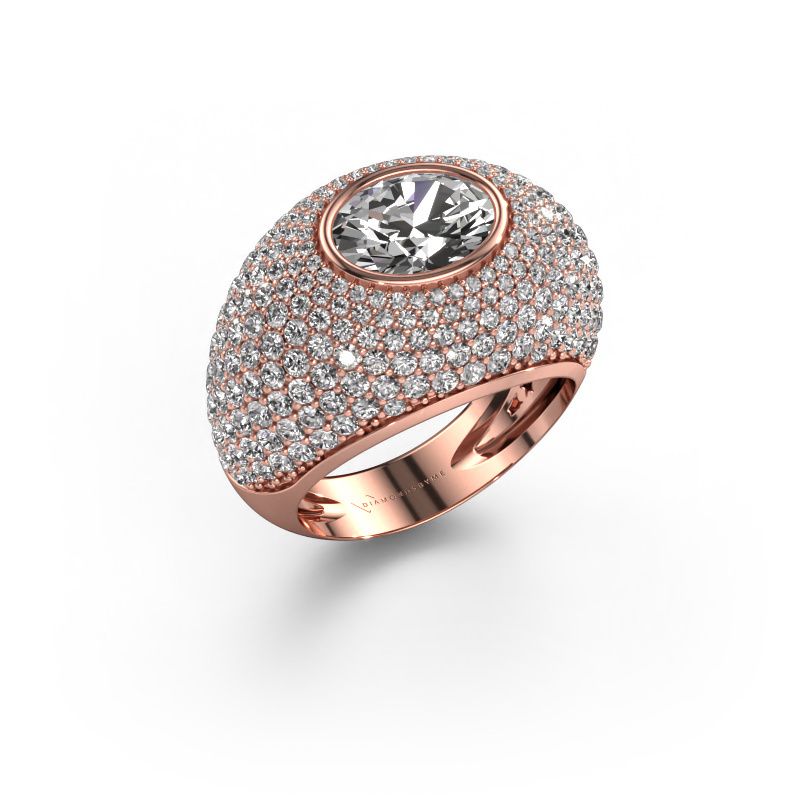 Ring Armida 585 rose gold lab grown diamond 1.80 crt