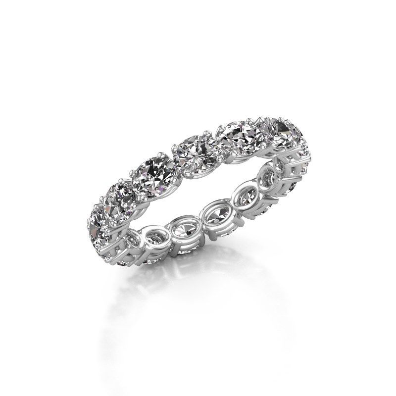 Bild von Ring vivienne ovl 4.5x3.5<br/>585 Weißgold<br/>lab-grown diamant 3.15 crt