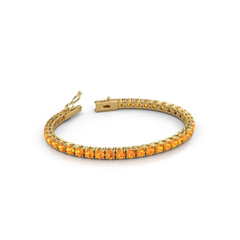 Tennisarmband Shirley 4.0 585 Citrin Gold 4 mm