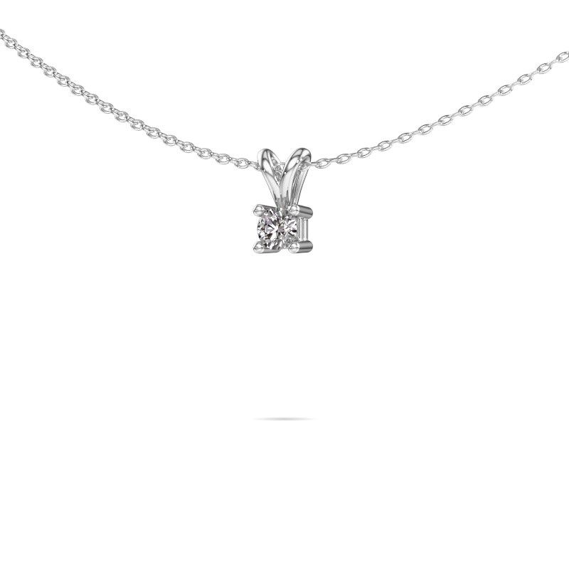 Ketting Eline 950 platina lab-grown diamant 0.50 crt