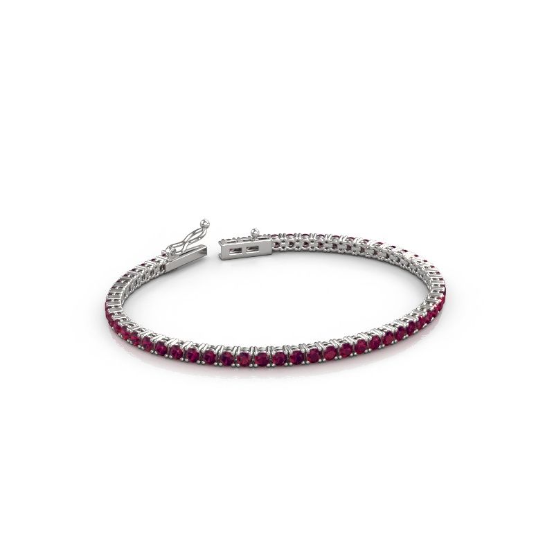 Bracelet tennis Shirley 2.7 585 or blanc 2.7 mm