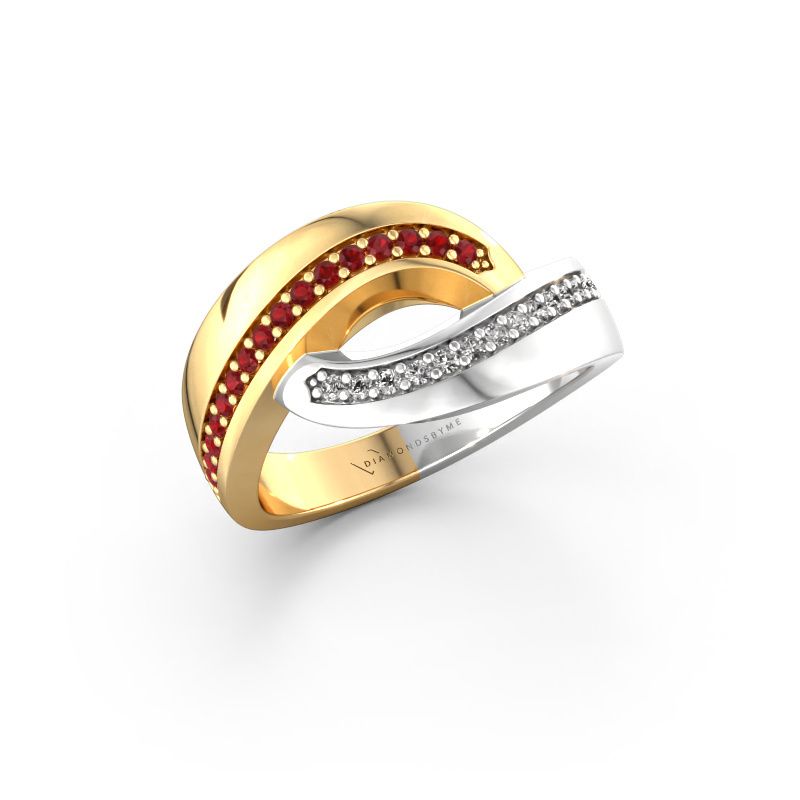 Bague Sharita 585 or jaune rubis 1.2 mm