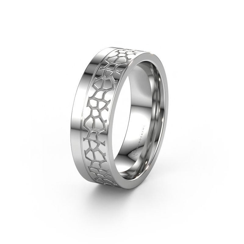 Wedding ring WH2070M17C 950 platinum ±0.28x0.09in