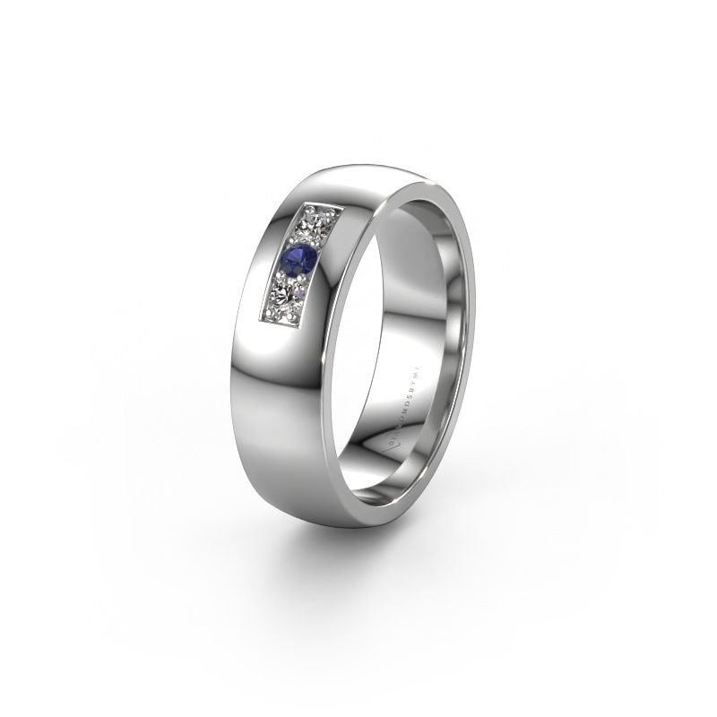 Alliance WH0110L26BP 950 platine saphir ±6x2 mm