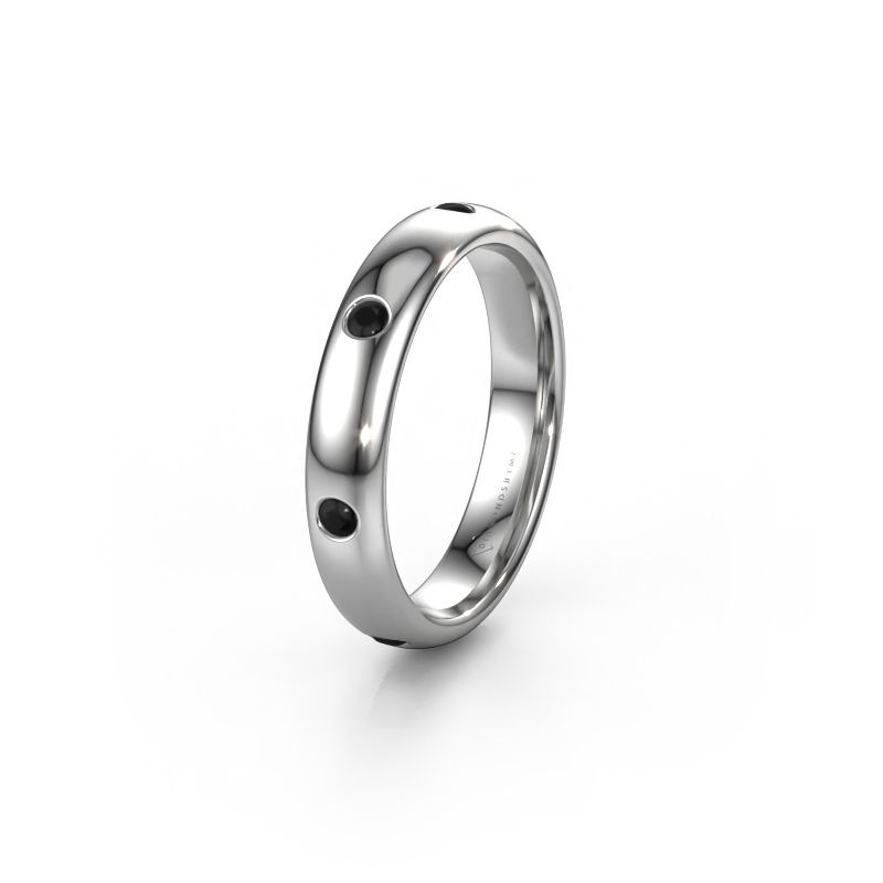 Alliance WH0105L34BP 585 or blanc diamant noir ±4x2 mm