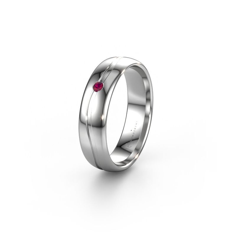 Ehering WH0905L35X 950 Platin Rhodolit ±5x1.7 mm