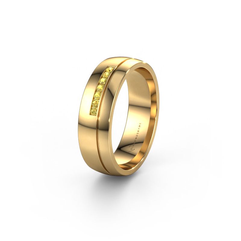 Ehering WH0308L26AP 585 Gold Gelb Saphir ±6x1.7 mm