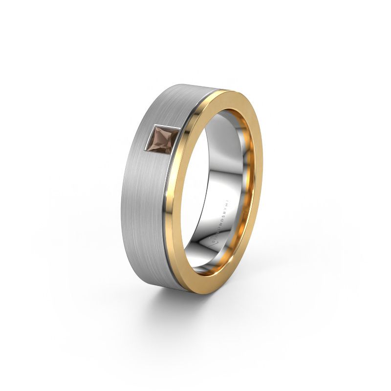 Ehering WH0550L16CMP 585 Weißgold Rauchquarz ±6x2.2 mm