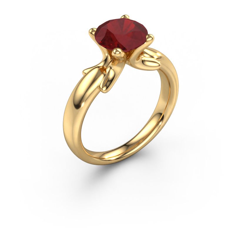 Ring Jodie 585 Gold Rubin 8 mm