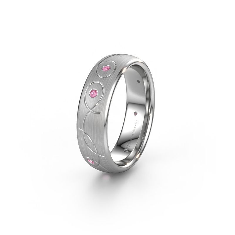 Ehering WH2068L36BM 950 Platin Pink Saphir ±6 x 2 mm