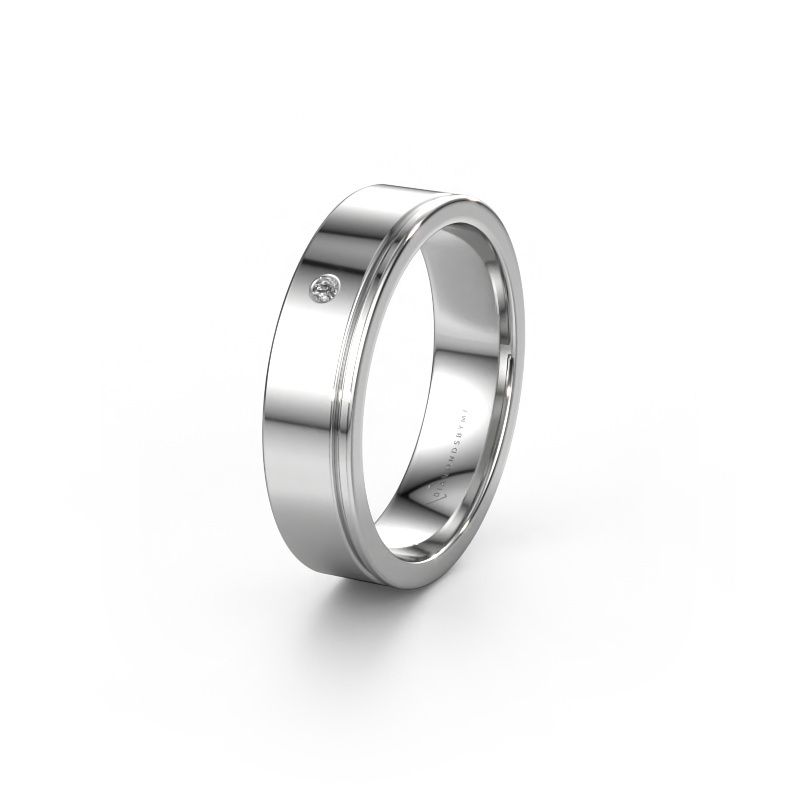 Ehering WH0501L15AP 950 Platin Diamant ±5x1.7 mm