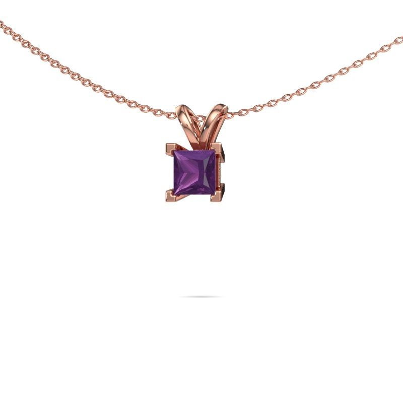Anhänger Ariane 585 Roségold Amethyst 5 mm
