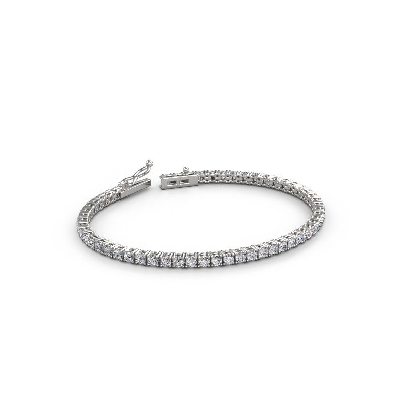 Tennis bracelet Shirley 2.7 diamond 585 white gold 4.24 crt